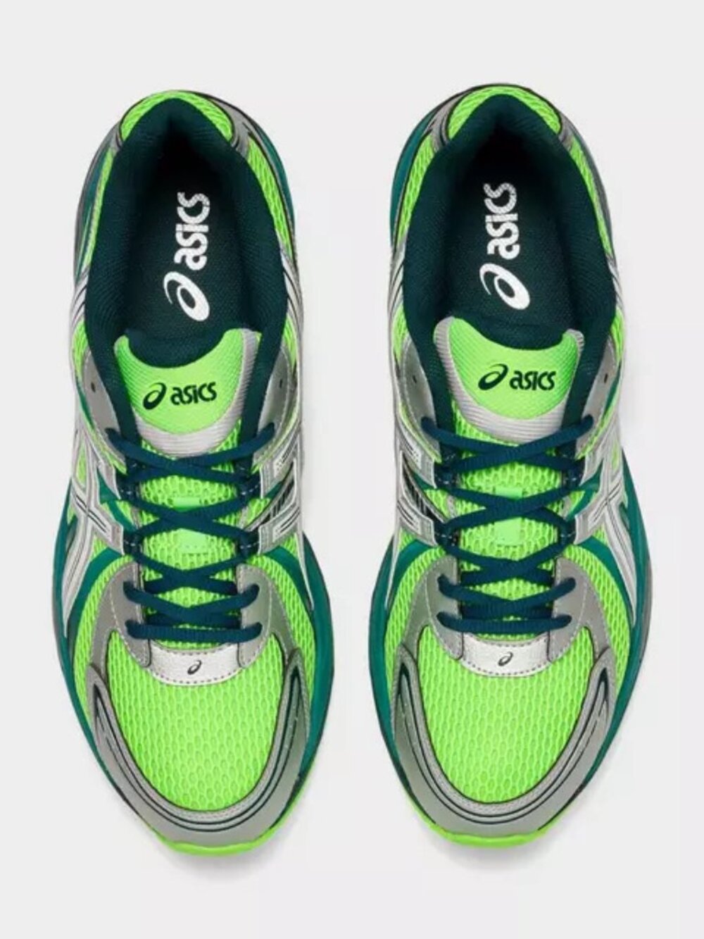 Men's ASICS GEL-SEKIRAN Sneaker - Green Gecko Pure Silver 1203A954-300 - Limited - Picture 12 of 13